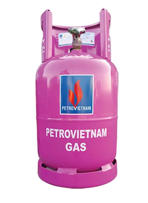 Bình gas Petrovietnam 12kg màu hồng